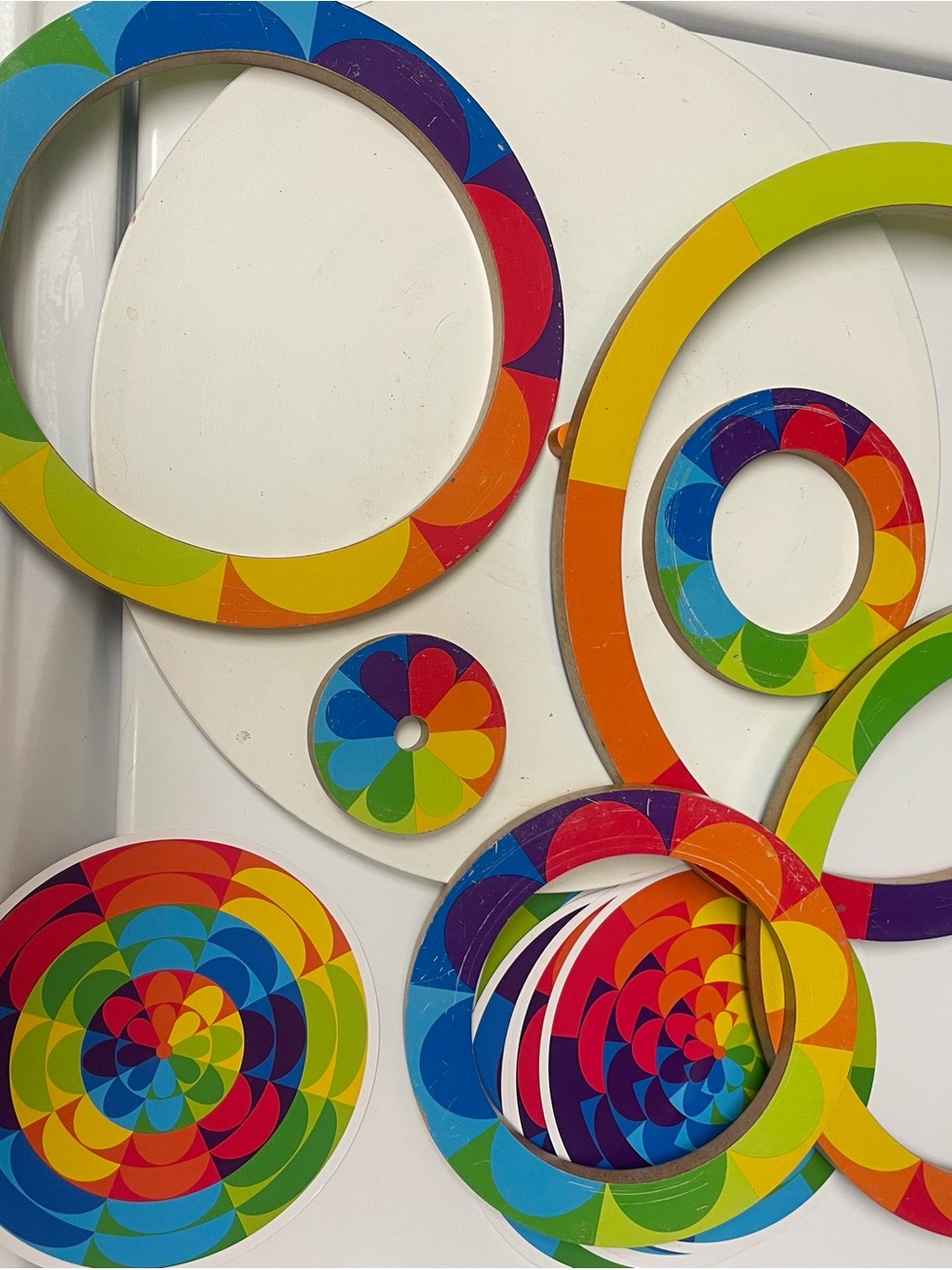 Fun Critical Thinking Multi piece puzzle.  15 cards with patterns on both sides - Picture 4 of 4